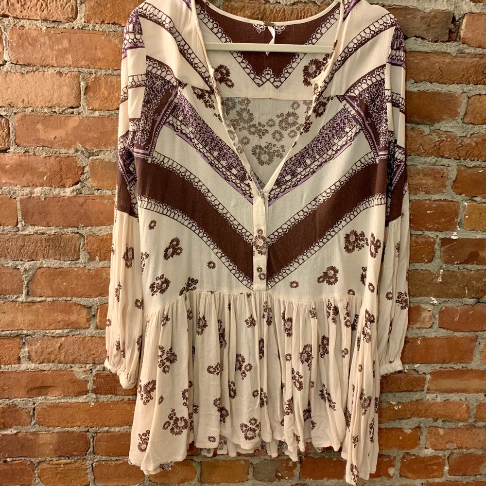 Free People Boho Tunic Dress - XS